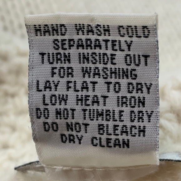 Evelyn Lambswool Cardigan Sweater SZ M - Picture 6 of 6